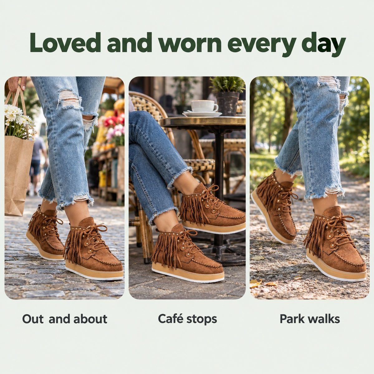 Emma – Women's Comfort Boots, worn every day