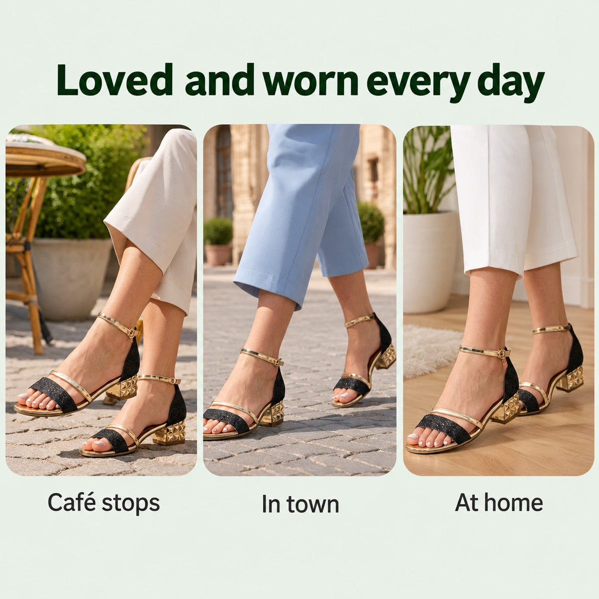 Erickson – Women's Comfortable Sandals, worn every day