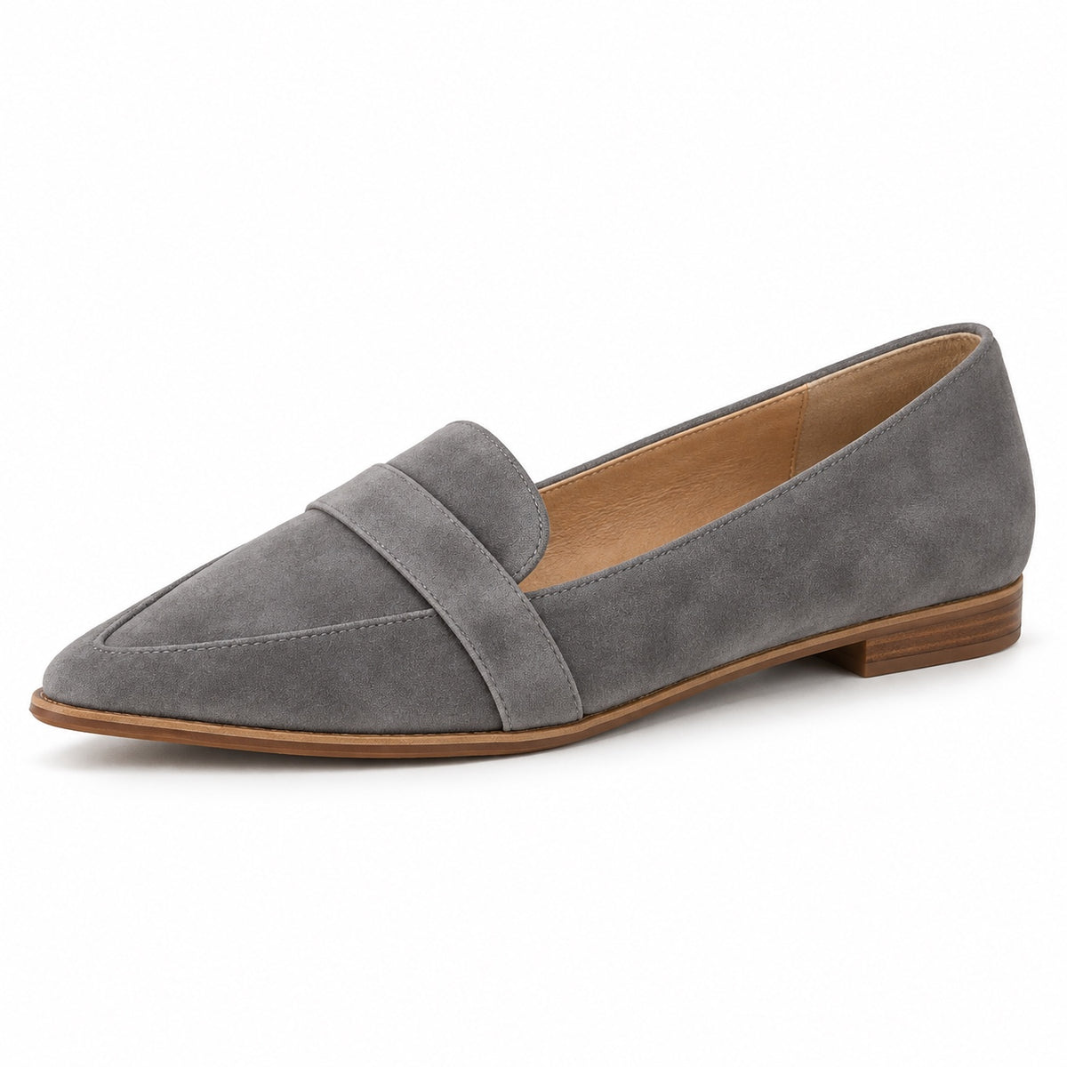 Erika – Women's Slip-On Shoes in Gray