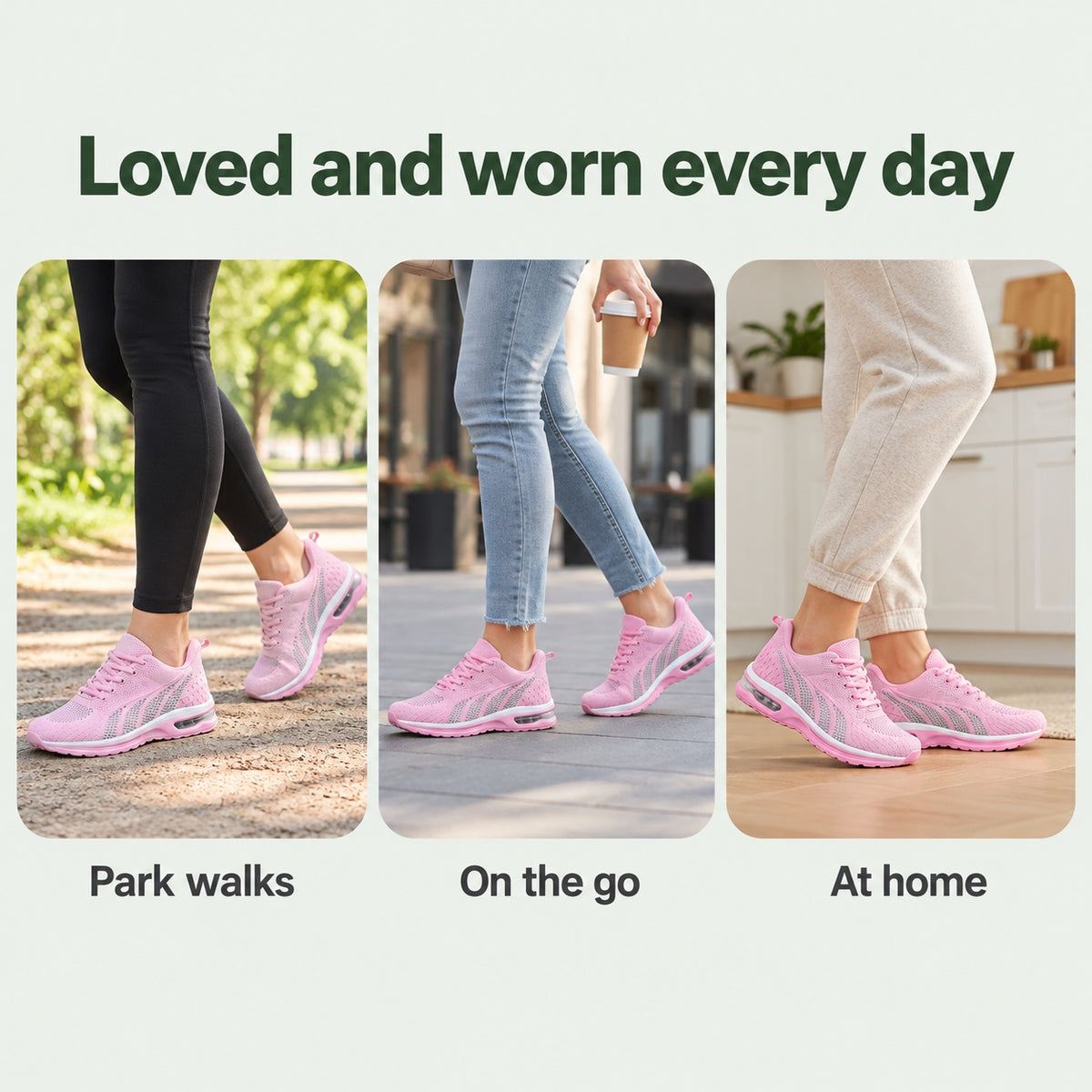 Eula – Women's Arch Support Shoes, worn every day