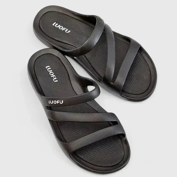 Indigo – Unisex Wide Toe Box Sandals with an Adjustable Fit