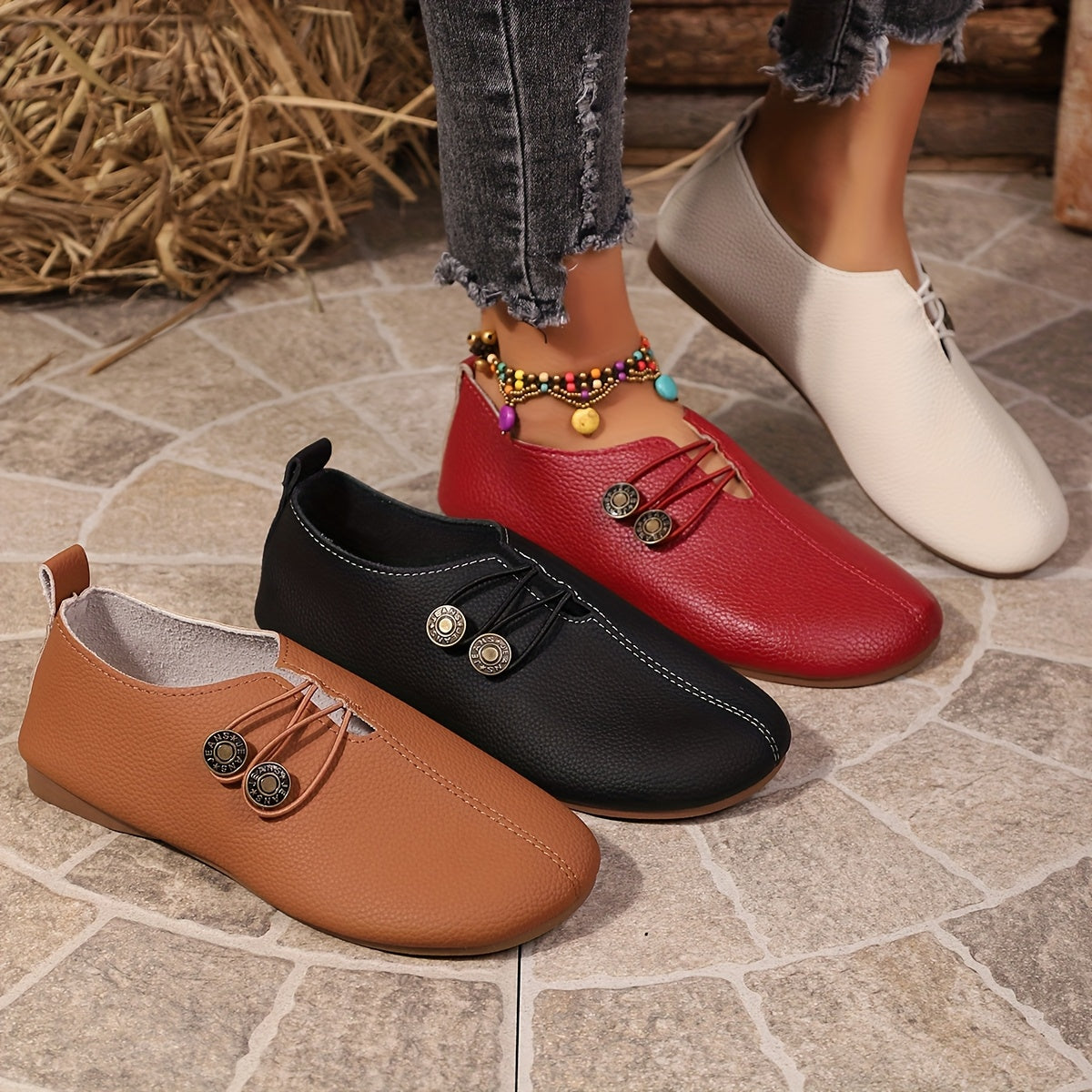 Goodwin – Unisex Slip-On Loafers for Easy On and Off