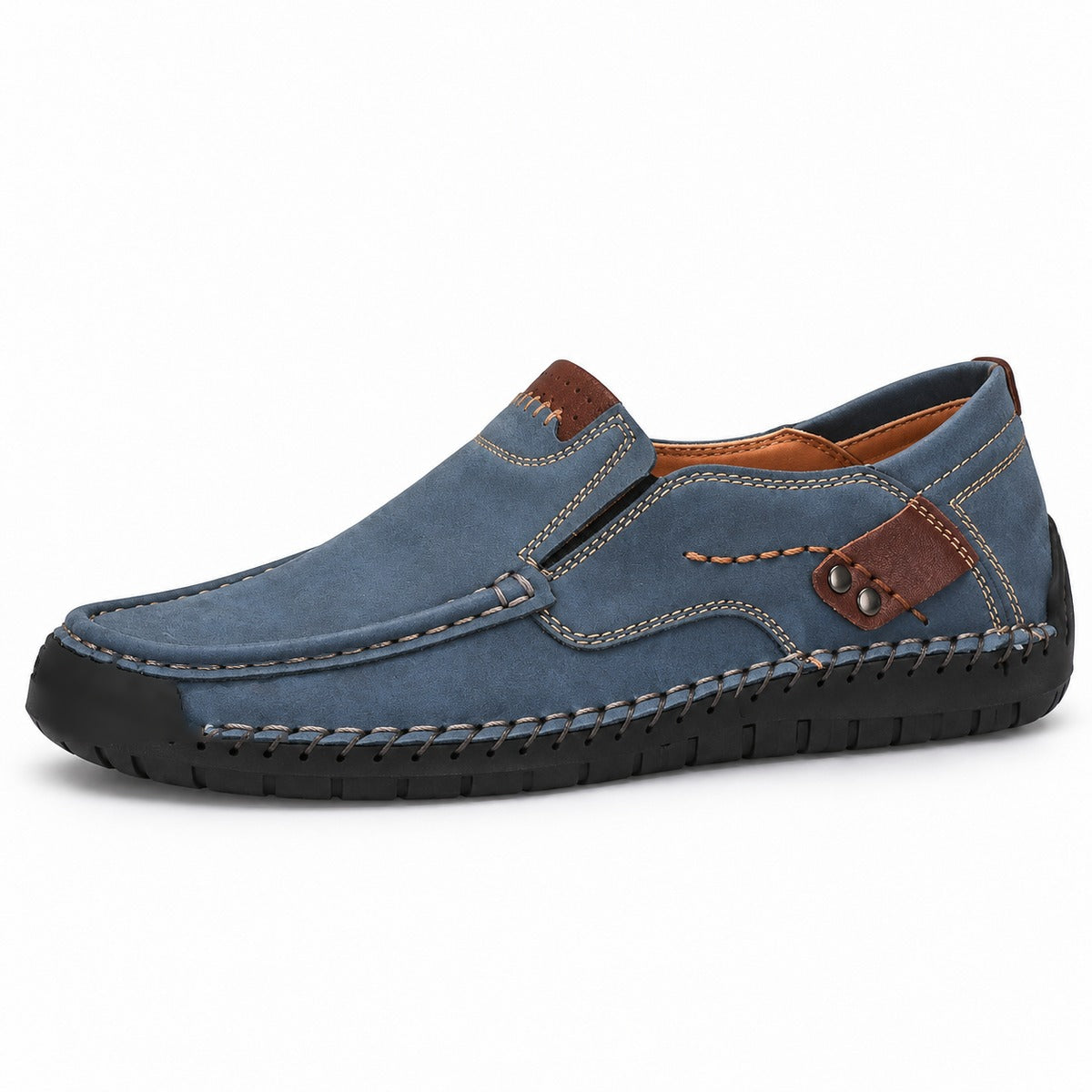 Felipe – Men's Arch Support Shoes in Blue