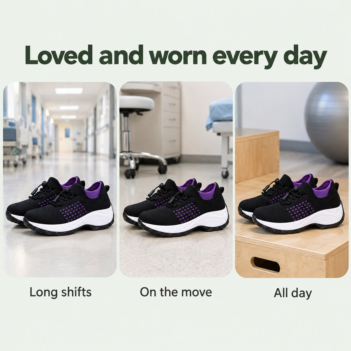 Fields – Women's Nursing Shoes, worn every day