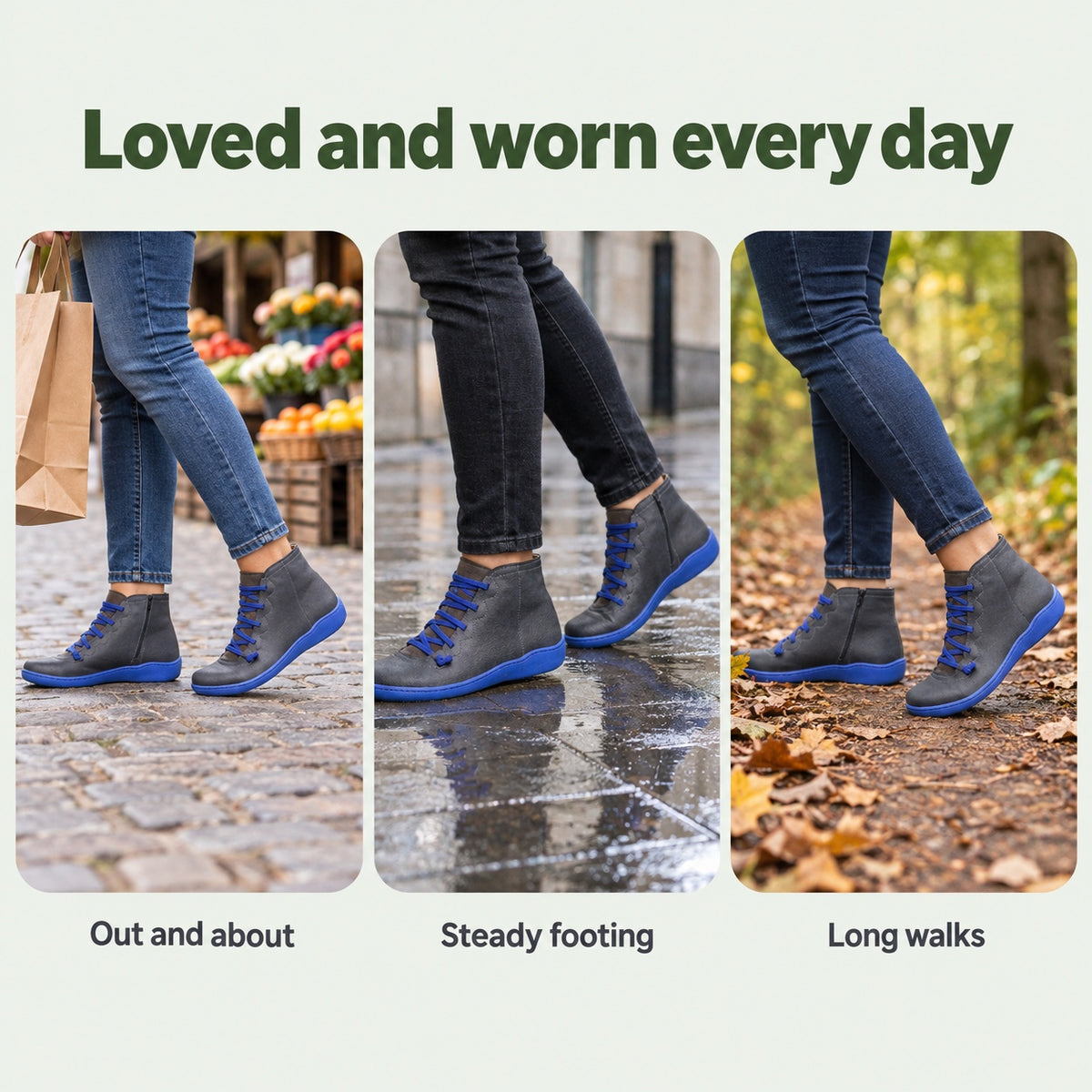 Freda – Women's Comfort Boots, worn every day