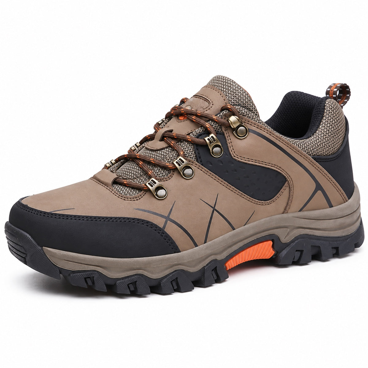 Frederick – Men's Non-Slip Sneakers in Khaki