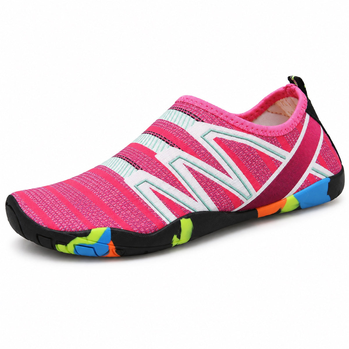 Gardner – Women's Barefoot Shoes in Rose Red