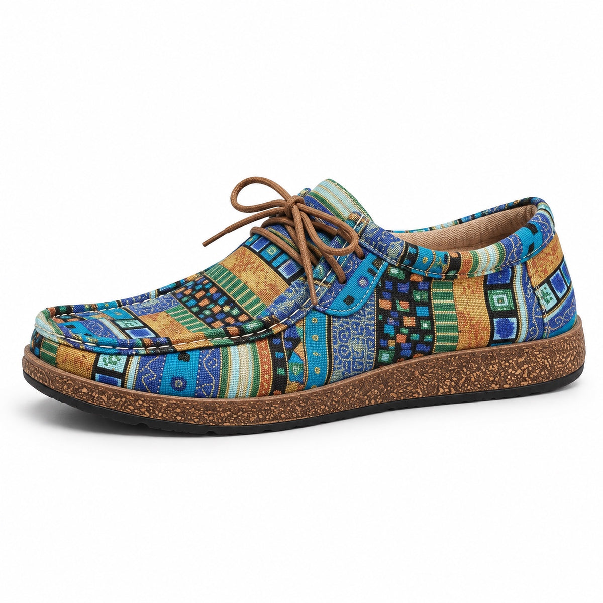 Garza – Women's Orthopedic Sneakers in Blue
