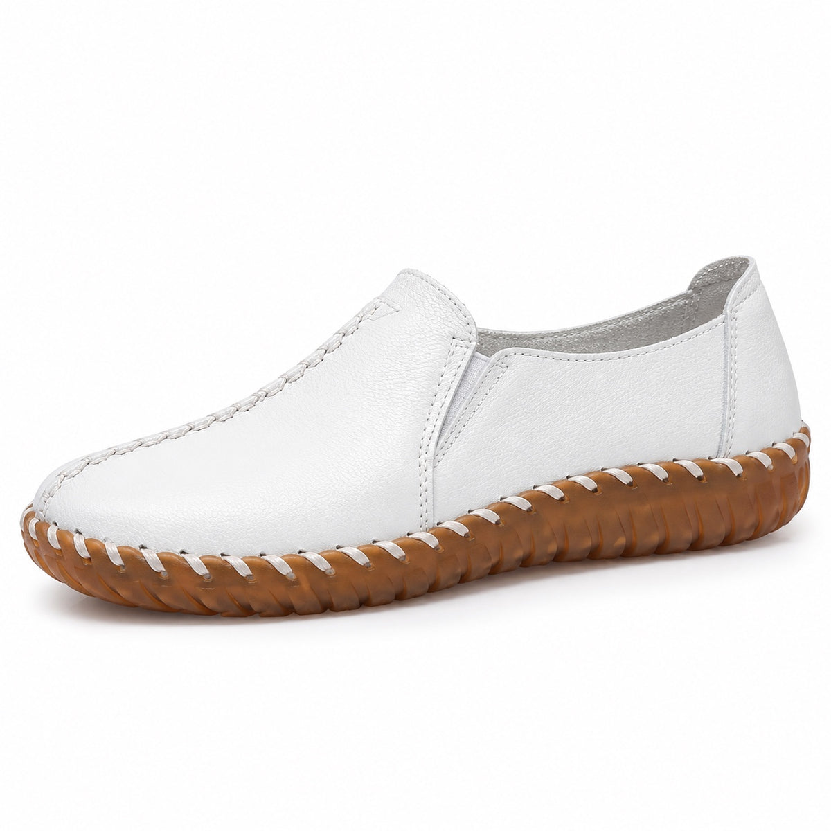 Goodman – Women's Wide Toe Box Shoes in White