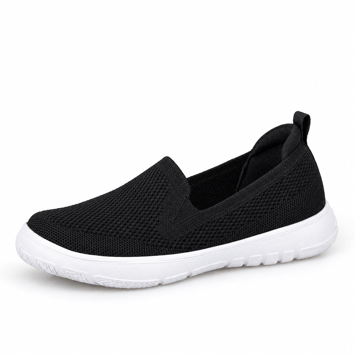 Green – Unisex Nursing Sneakers in Black-White
