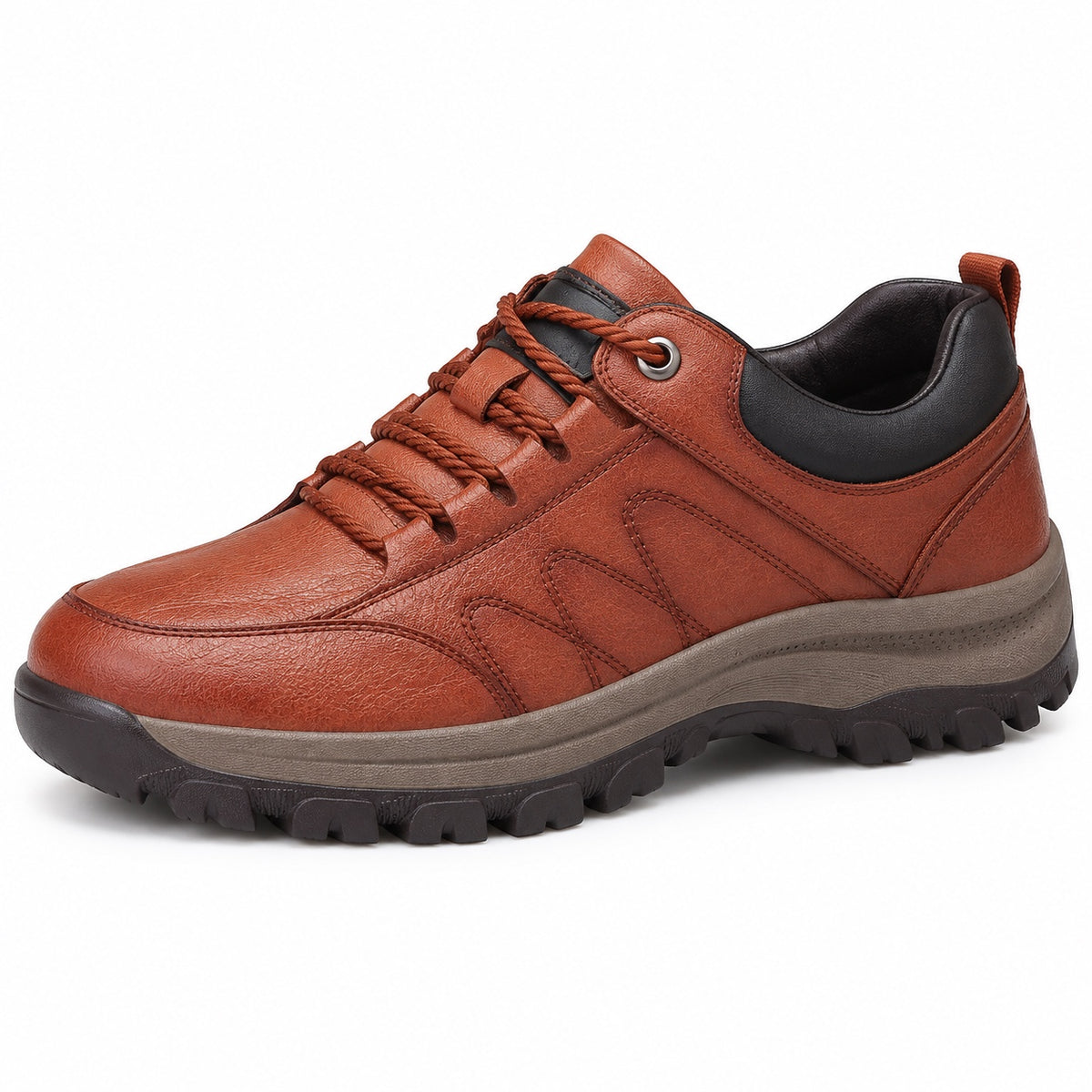 Guillermo – Men's Arch Support Shoes in Brown