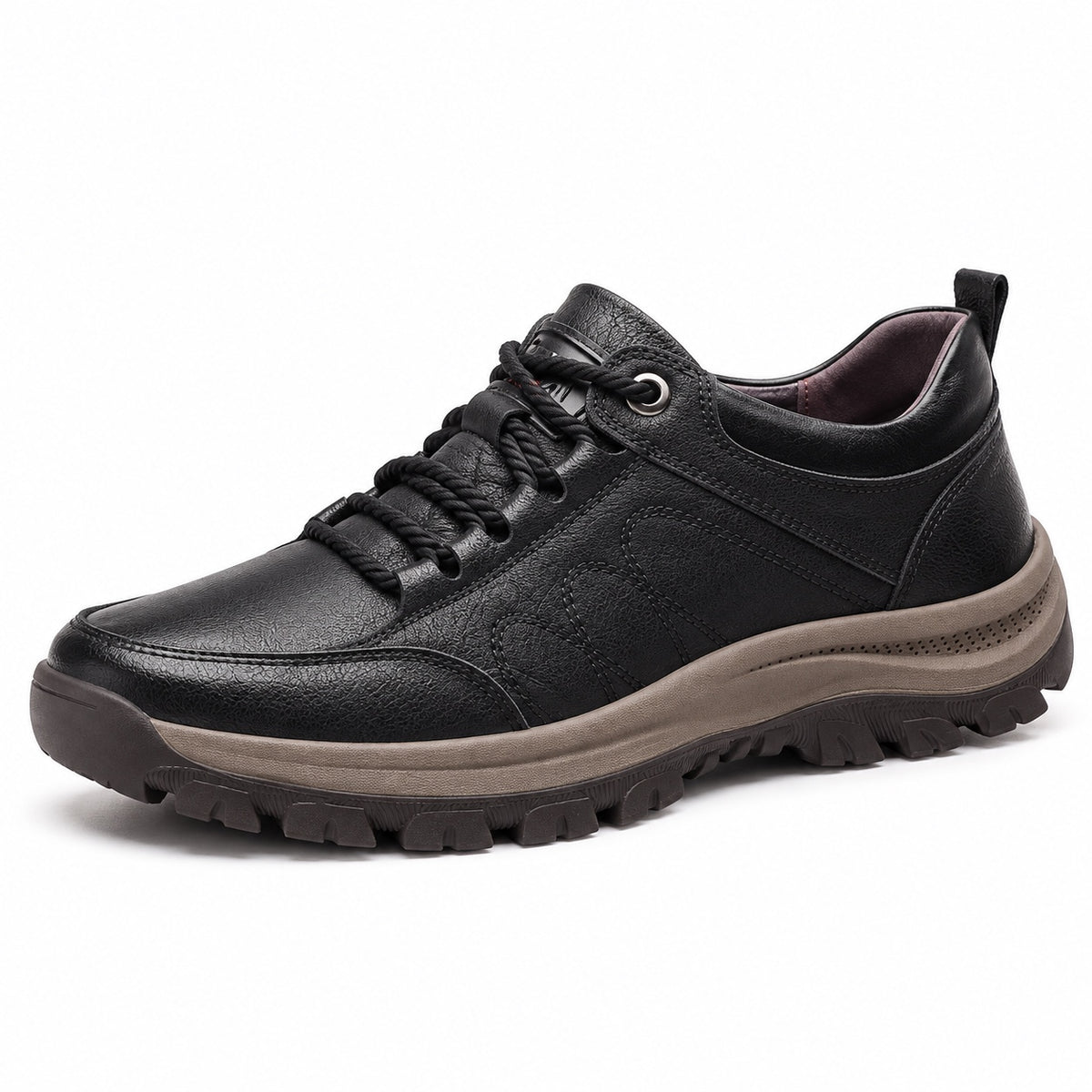 Guillermo – Men's Arch Support Shoes in Black