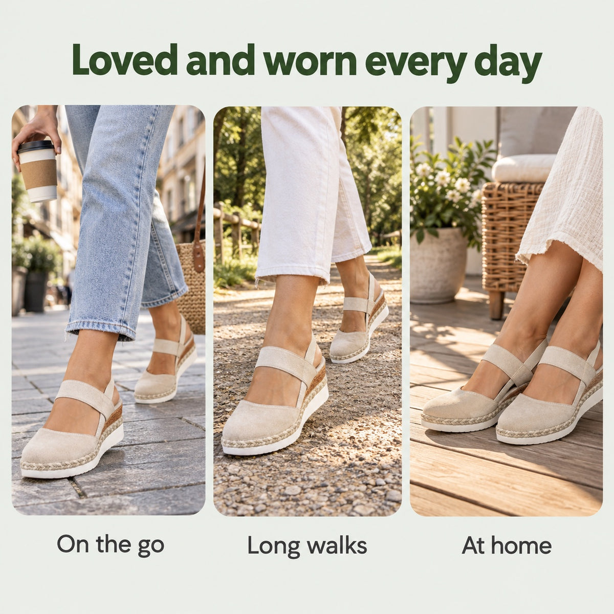 Guzman – Unisex Wide Toe Box Sandals, worn every day