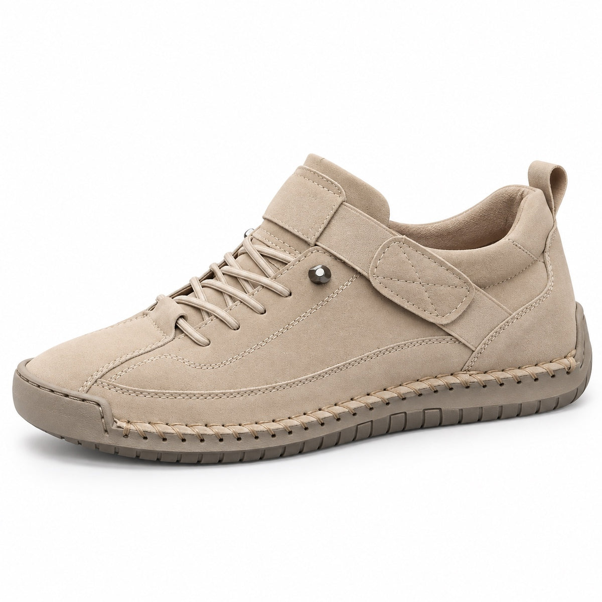 Hattie – Women's Walking Sneakers in Beige