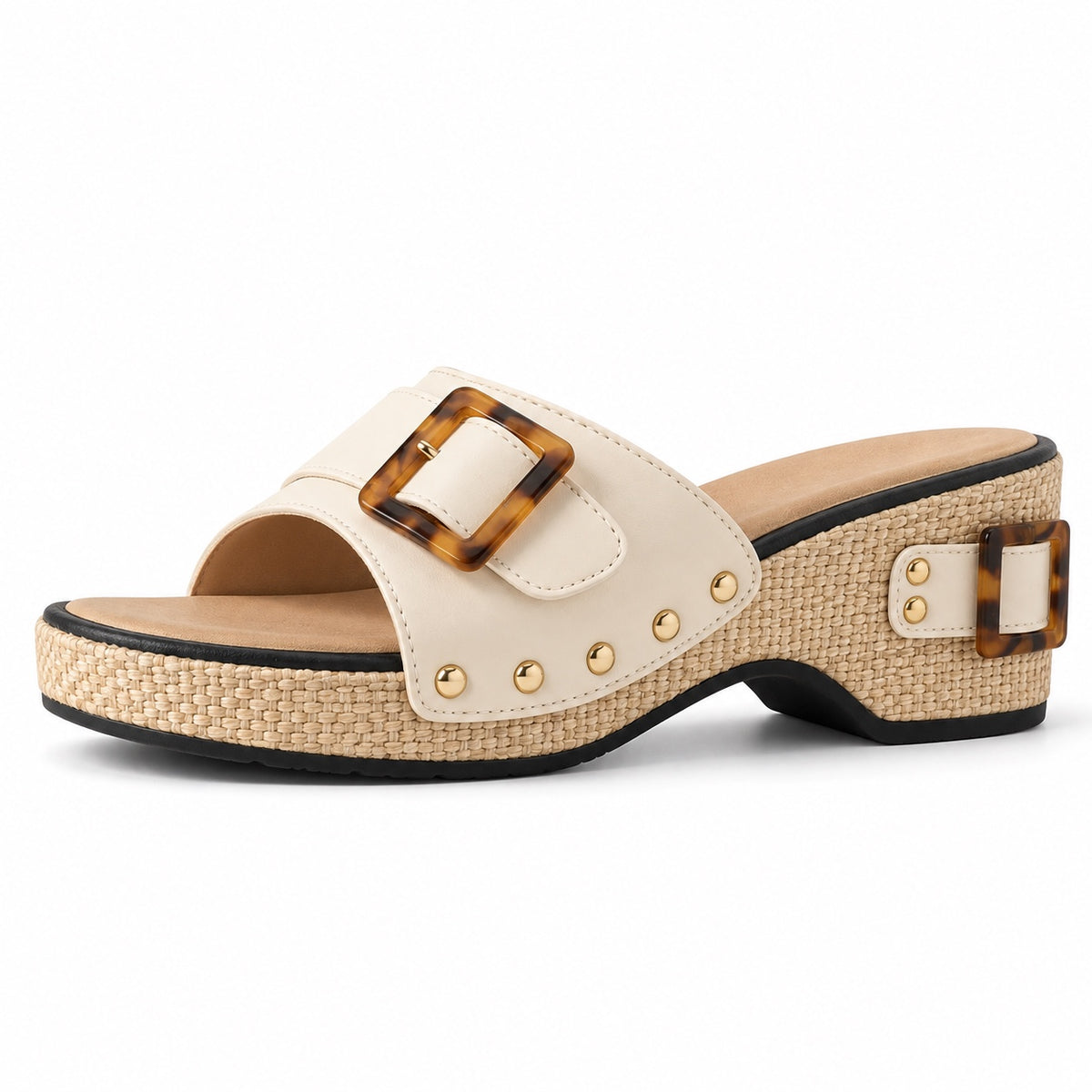 Hawkins – Unisex Comfortable Sandals in Ivory Sand