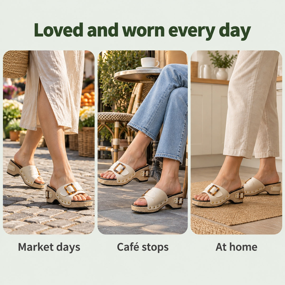Hawkins – Women's Comfortable Sandals, worn every day