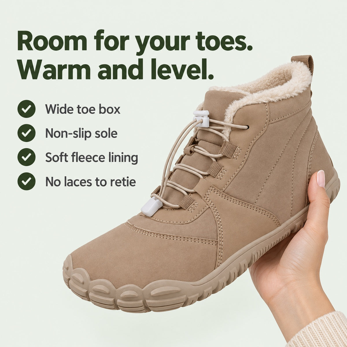 Higgins – Unisex Comfort Boots, key benefits