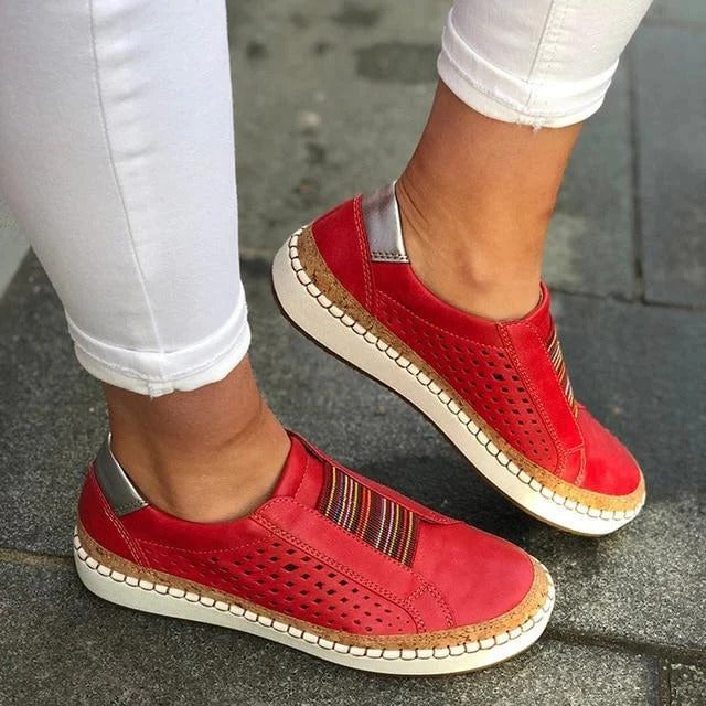 Bertha – Women's Arch Support Sneakers with a Deep Heel Cup