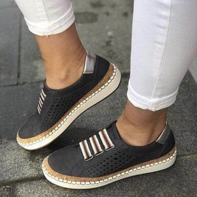 Bertha – Women's Arch Support Sneakers with a Deep Heel Cup