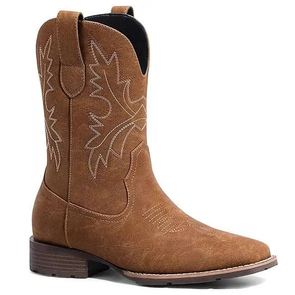 Beckett – Unisex Wide Calf Boots with a Stretch Shaft