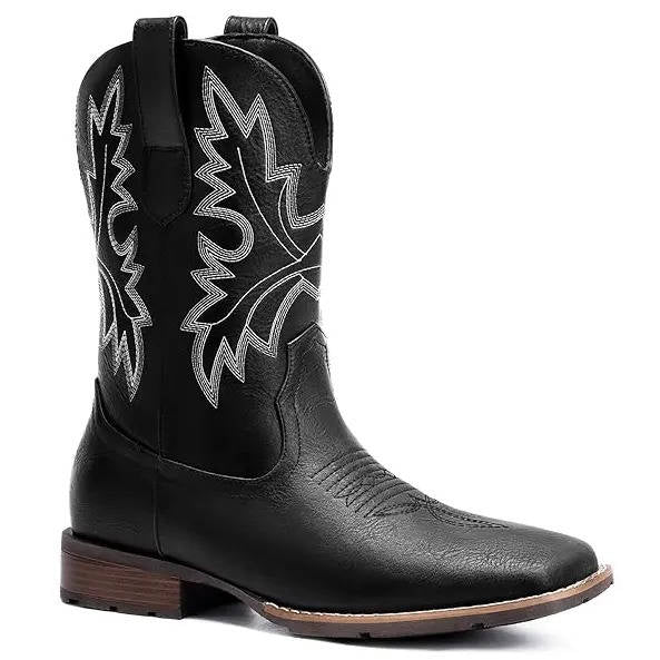 Beckett – Unisex Wide Calf Boots with a Stretch Shaft