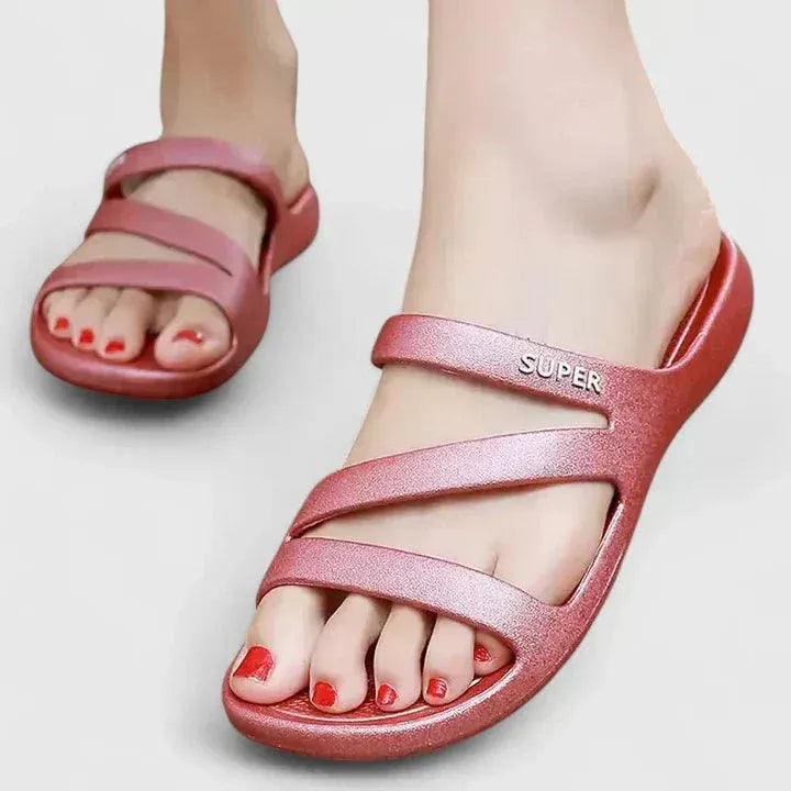 Indigo – Unisex Wide Toe Box Sandals with an Adjustable Fit