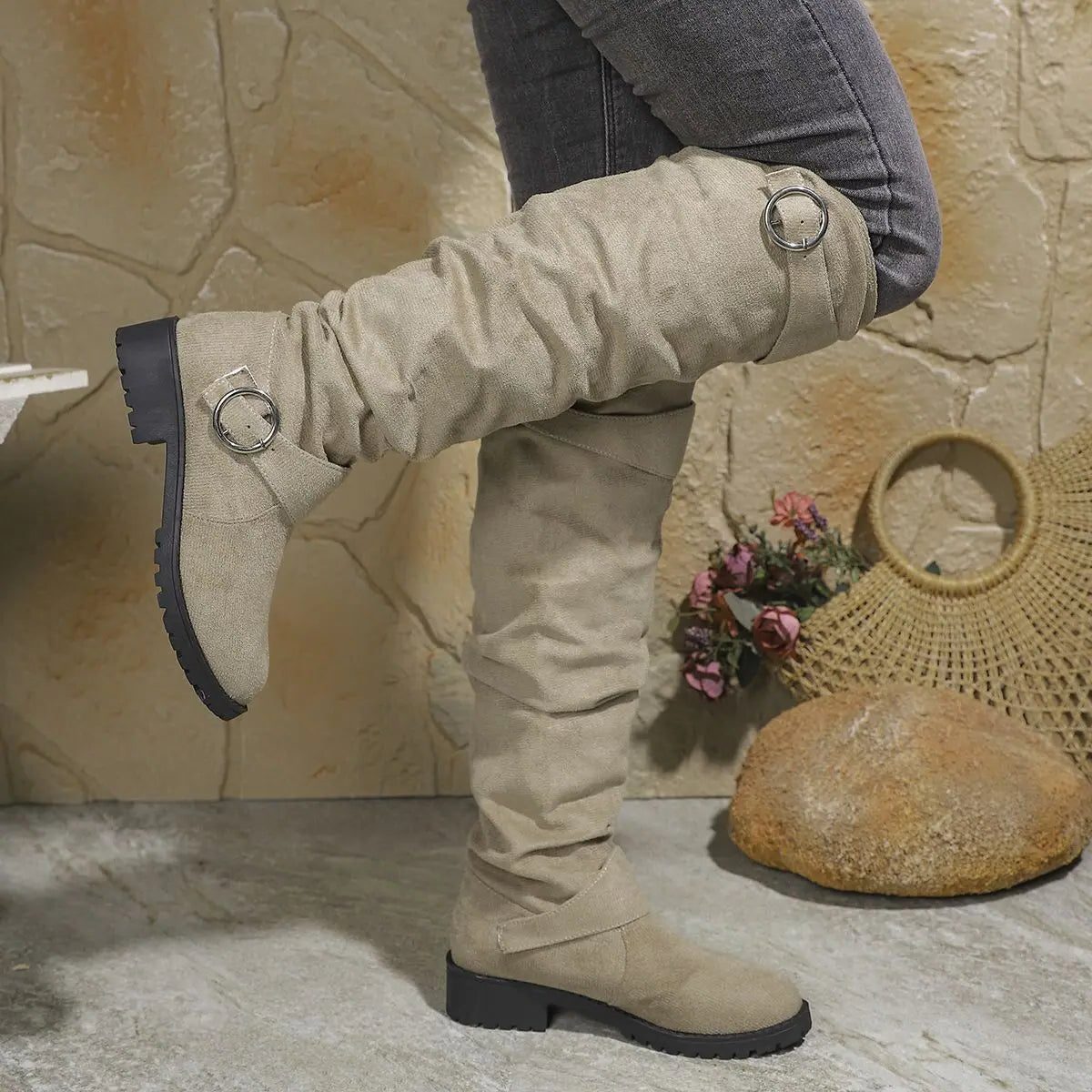 Jasmine – Women's Wide Calf Boots for Full Calves