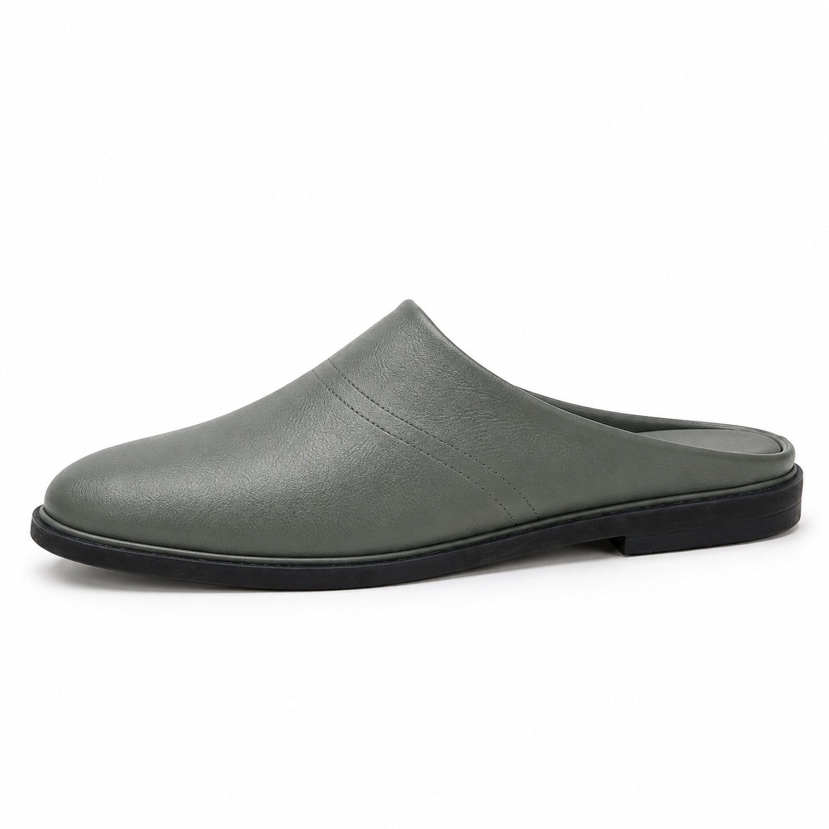 Ingram – Unisex Comfort Slippers in Sage Gray