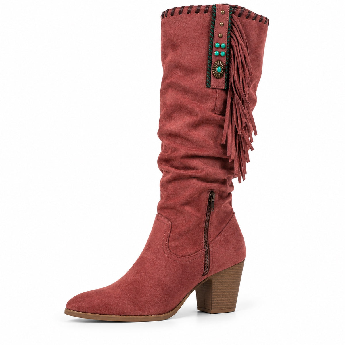Irma – Women's Comfort Boots in Red