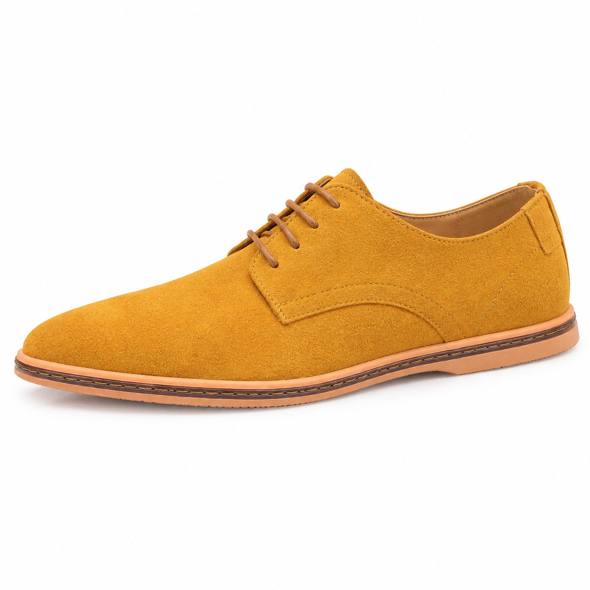 Isaac – Men's Orthopedic Shoes in Camel Brown
