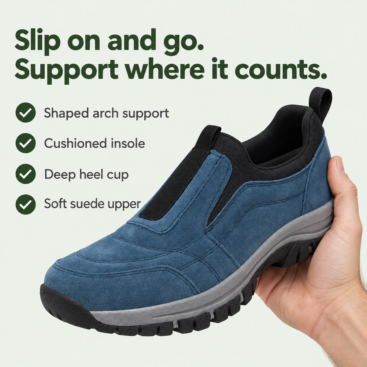 Jacobs – Unisex Arch Support Shoes, key benefits