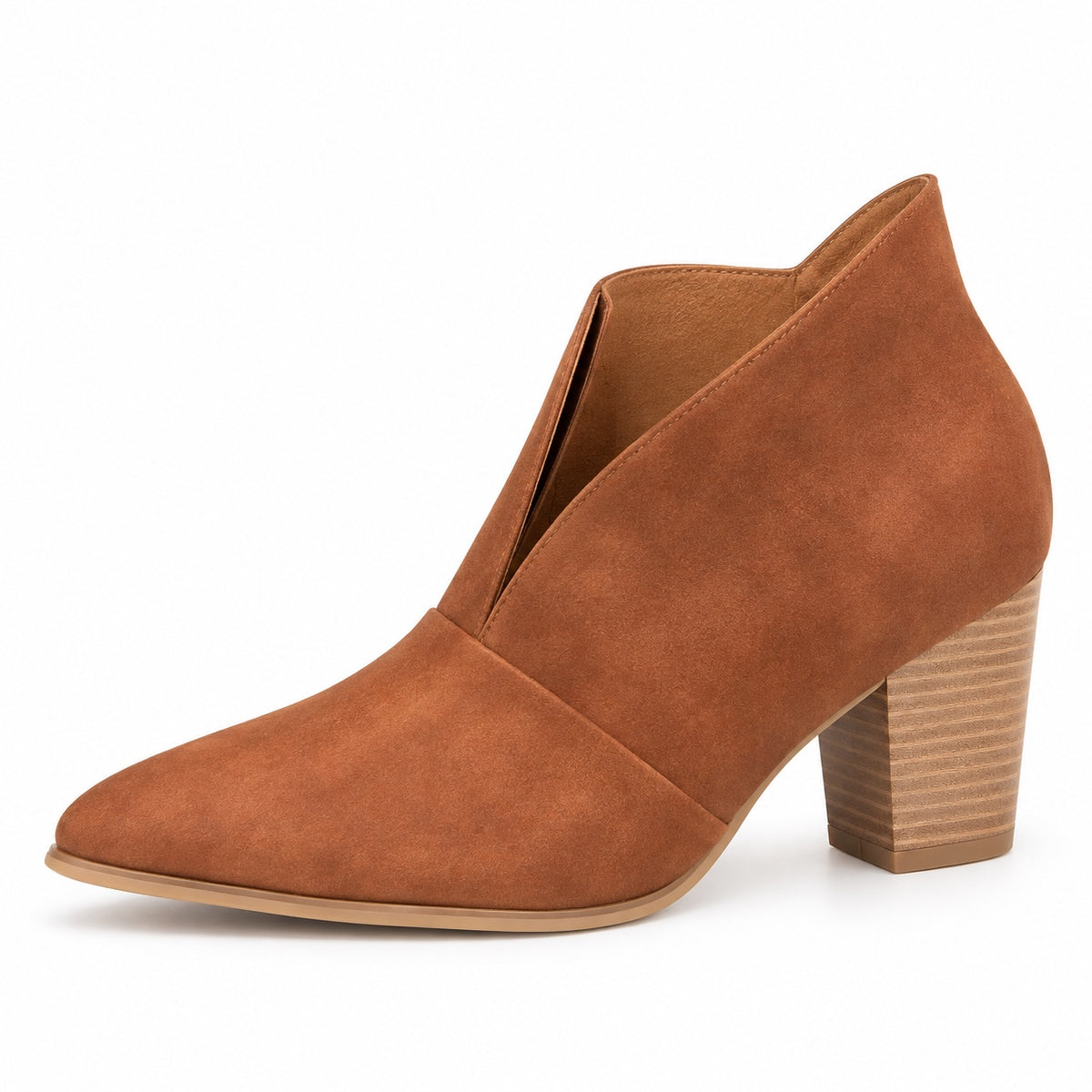 Janie – Women's Comfort Boots in Brown