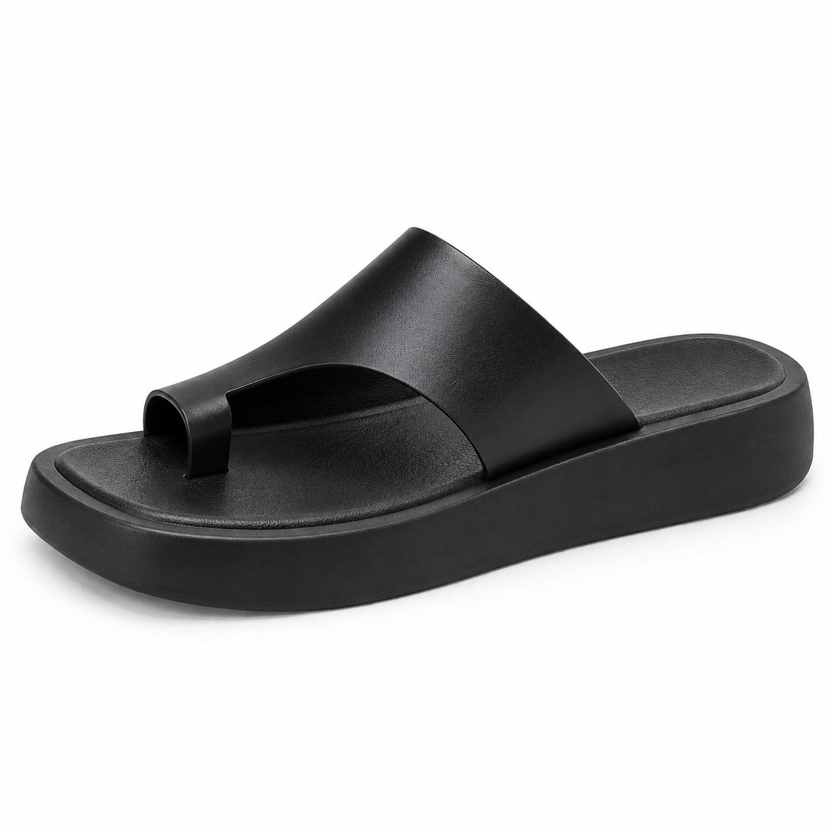 Josephine – Women's Wide Toe Box Sandals in Black