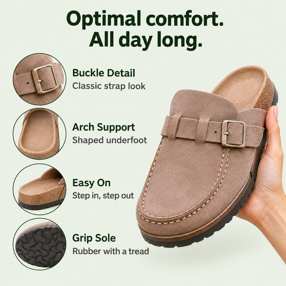 Julia – Women's Orthopedic Shoes, features