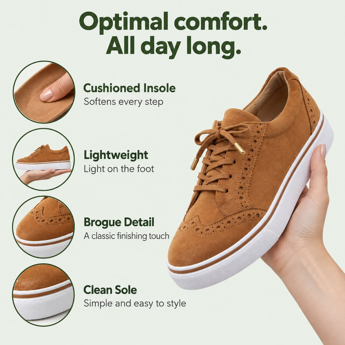 June – Women's Orthopedic Sneakers, features