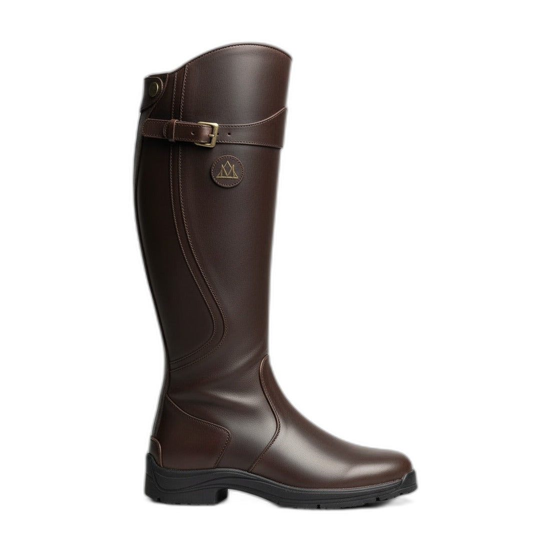 Fuller – Botas unisex de caña ancha con caña elástica