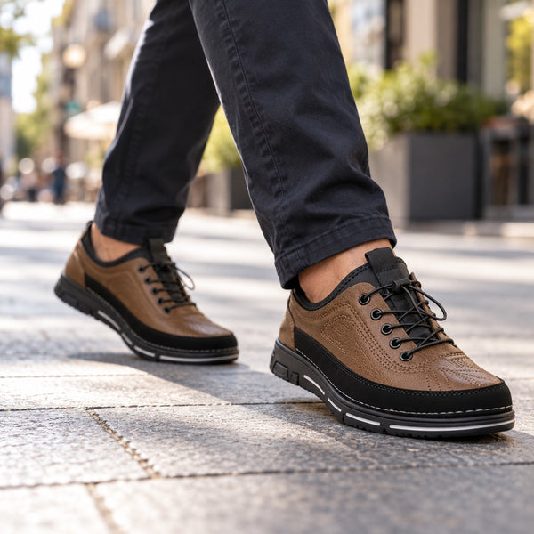 Kenny – Men's Non-Slip Shoes, worn on a walk