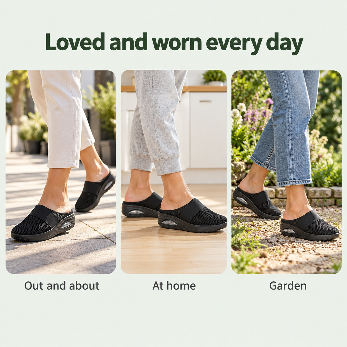 Knight – Unisex Wide Toe Box Shoes, worn every day