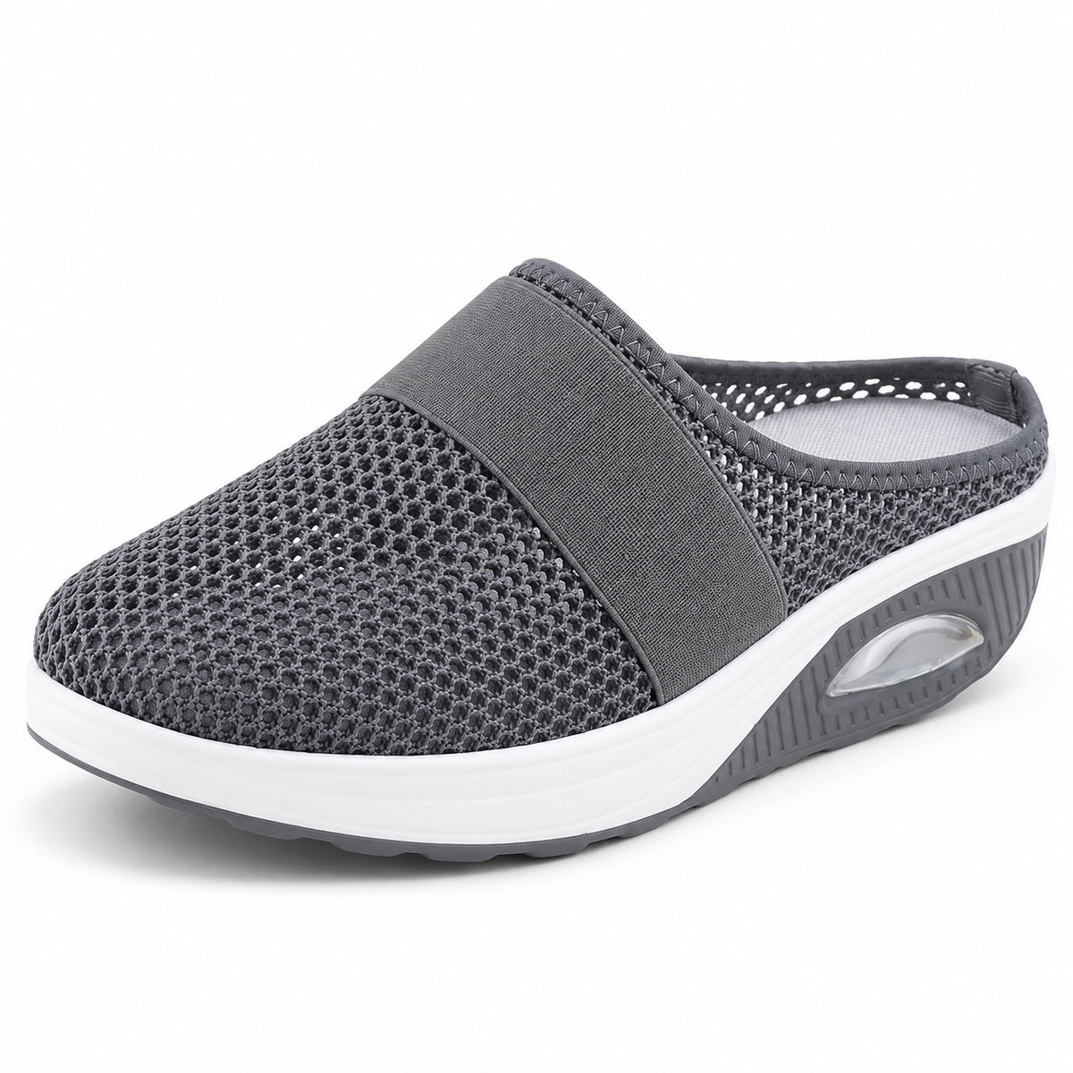 Knight – Unisex Wide Toe Box Shoes in dark grey