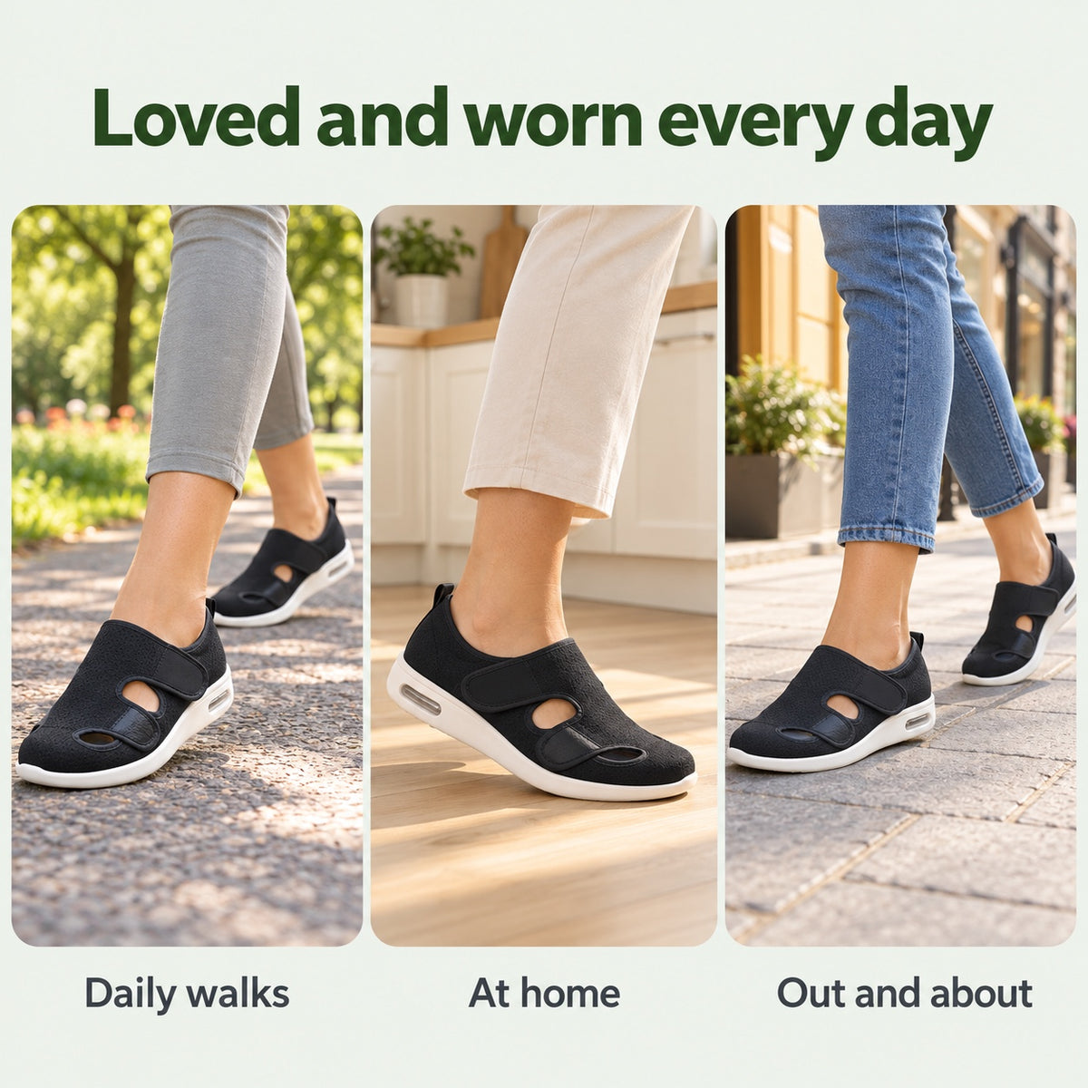 Krystal – Women's Wide Toe Box Shoes, worn every day