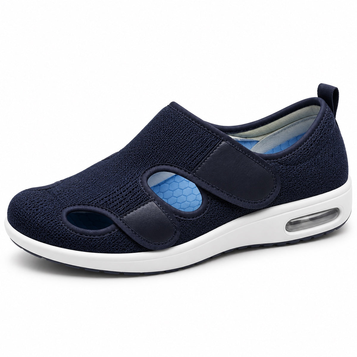 Krystal – Women's Wide Toe Box Shoes in Dark Blue