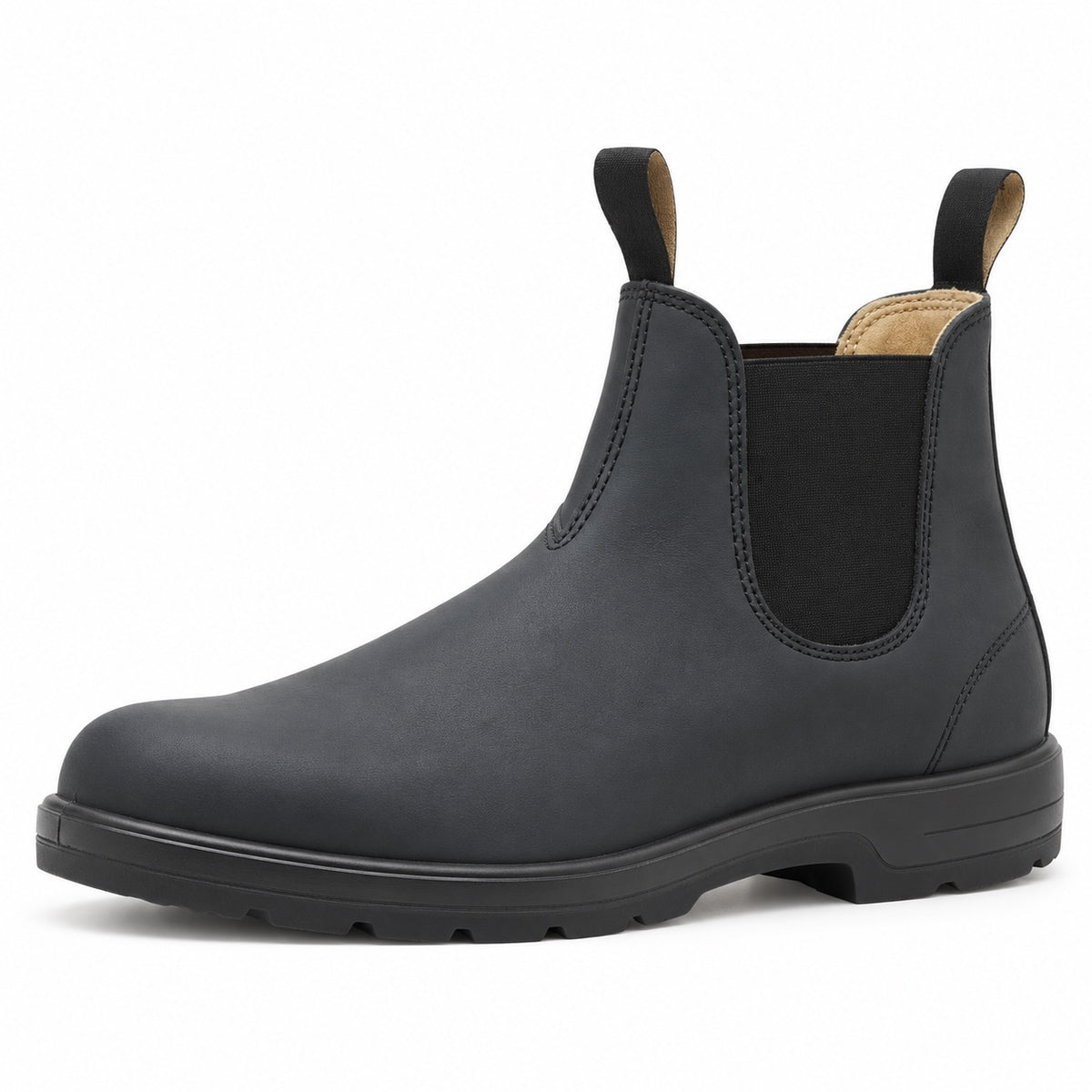Leroy – Men's Wide Calf Boots in Grey