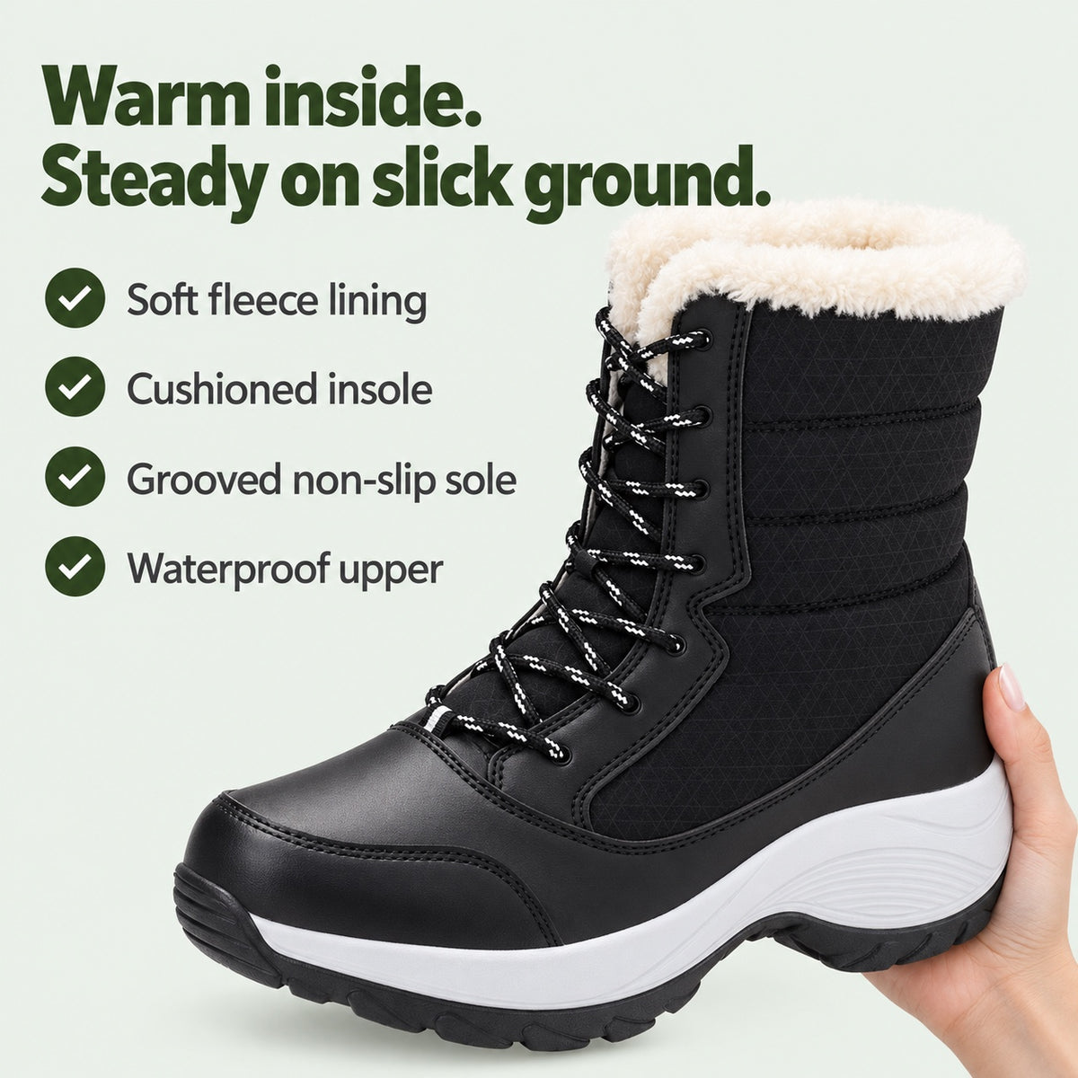 Leticia – Women's Comfort Boots, key benefits
