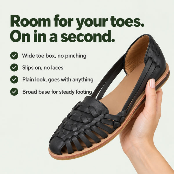 Lila – Women's Wide Toe Box Sandals, key benefits