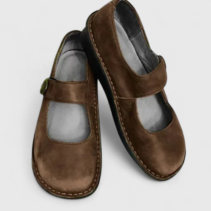 Women's Orthopedic Shoes with Supportive Design and Elegant Detail