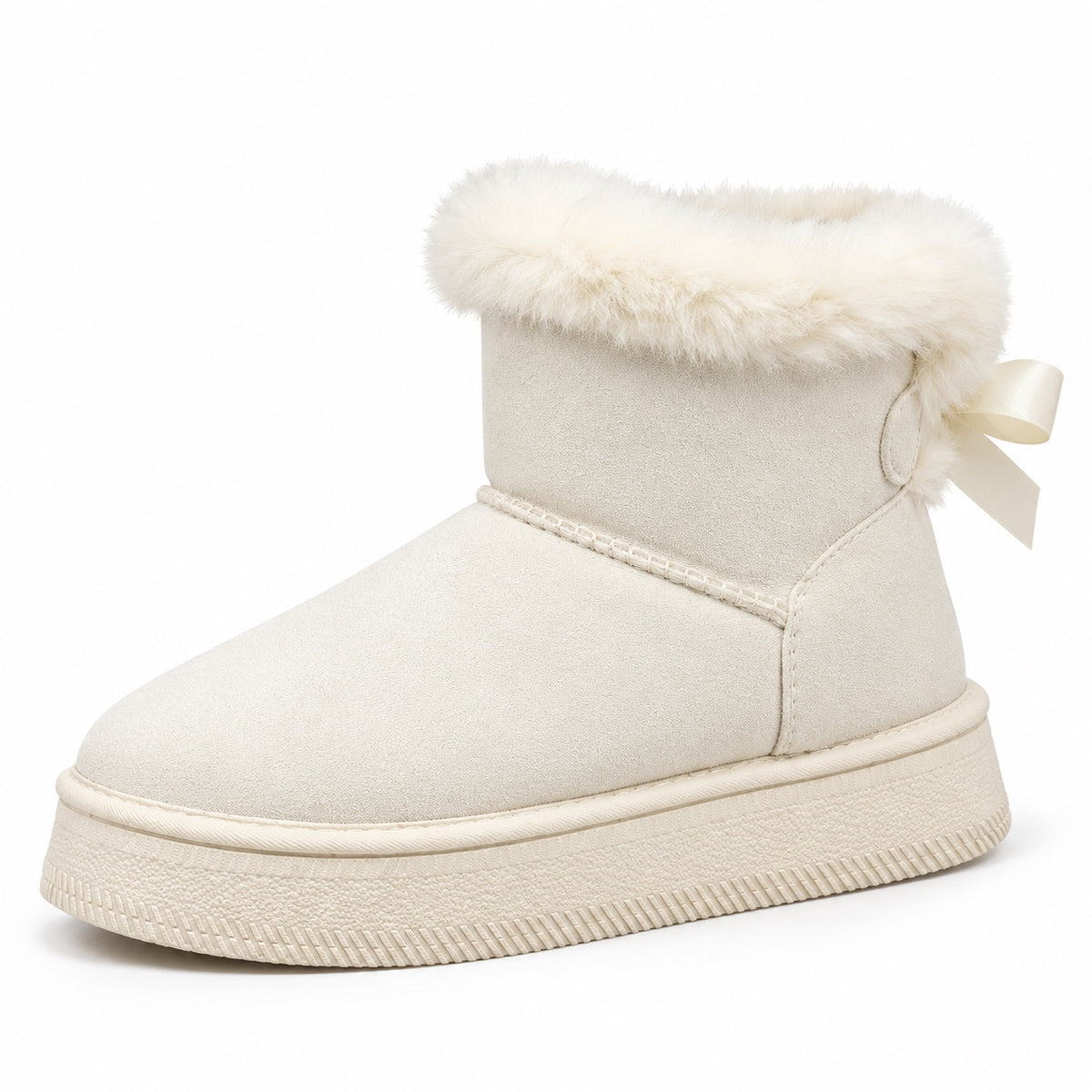 Lora – Women's Comfort Boots in White