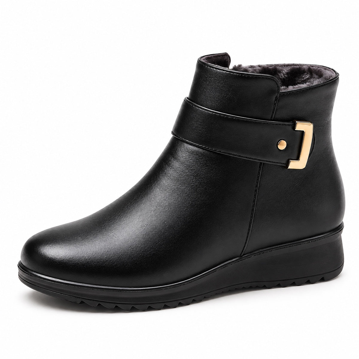 Lucy – Women's Comfort Boots in Black