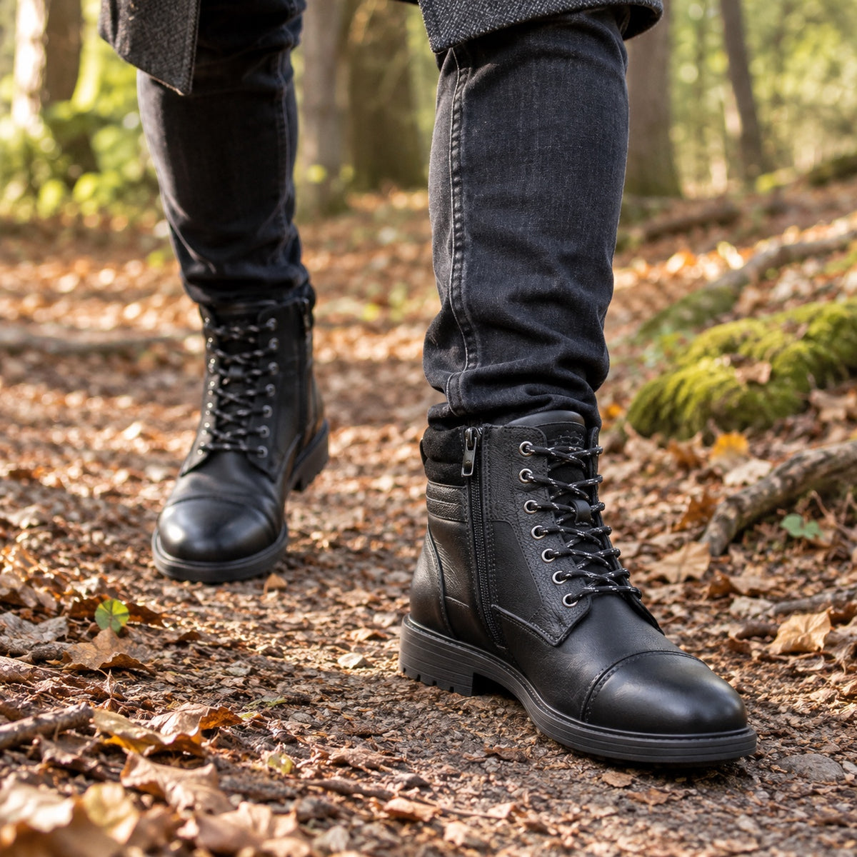 Luther – Men's Comfort Boots, worn on a walk
