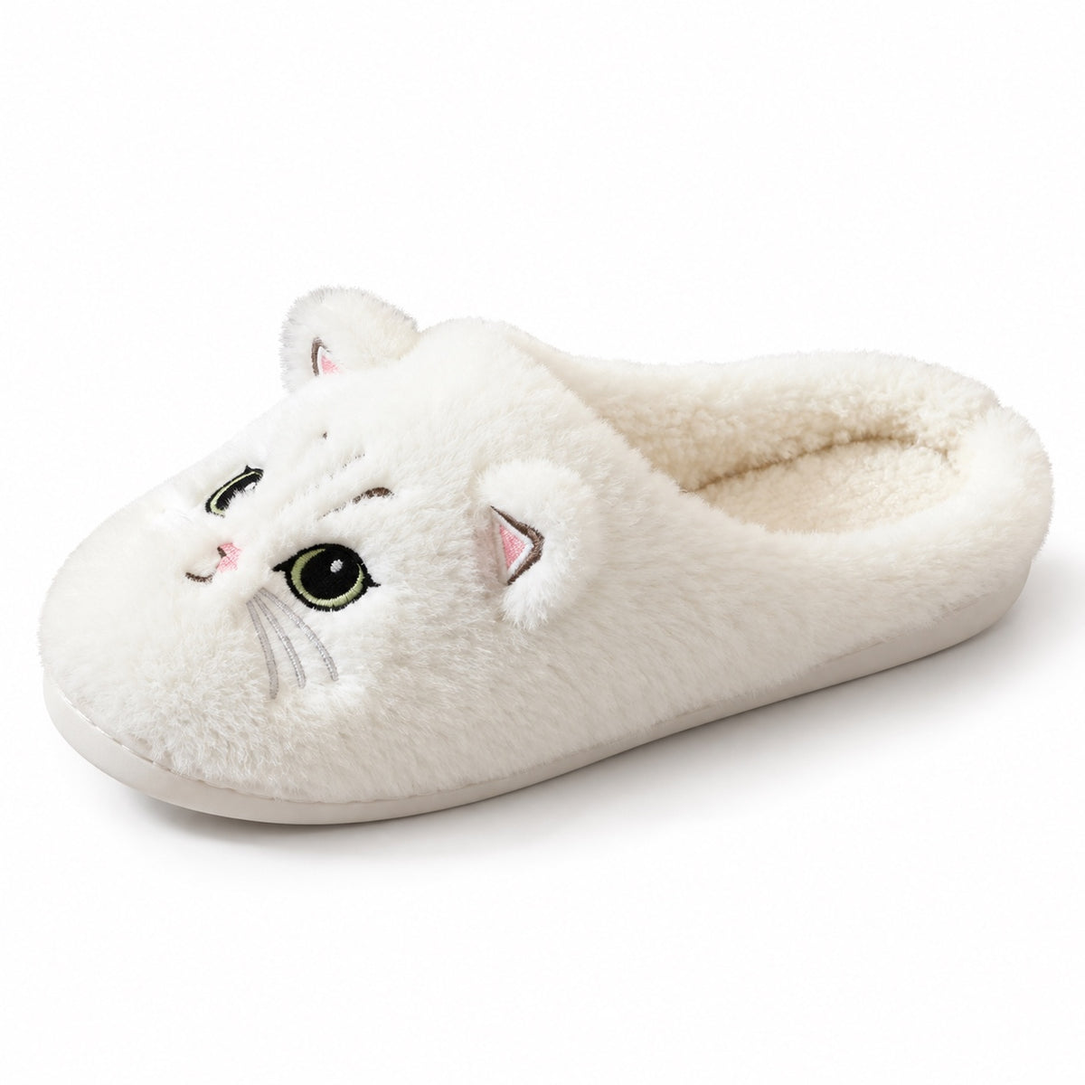 Lynda – Women's Comfort Slippers in White