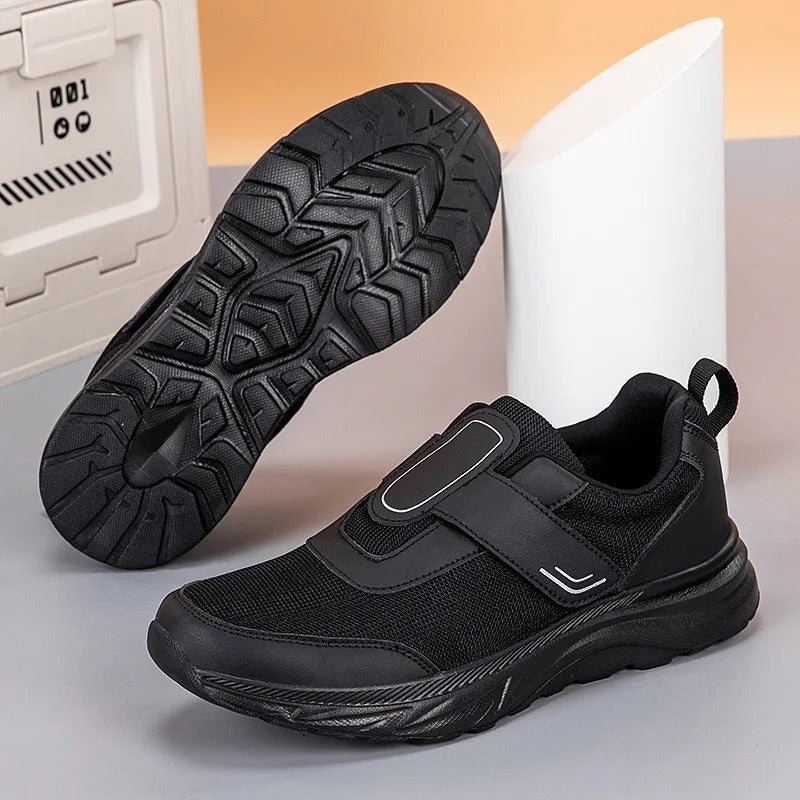 Walking Shoes for Bunions - Wide Toe Box, Velcro Strap, Breathable Mesh